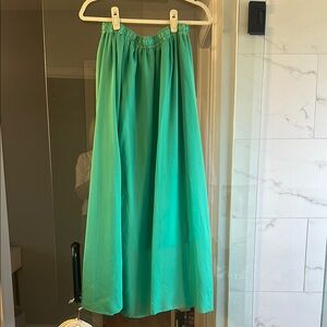 Elegant Green Women's Skirt
